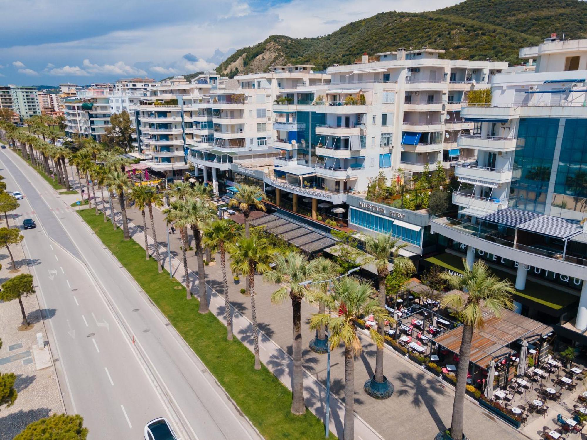 Mustafa Suites Vlorë Buitenkant foto