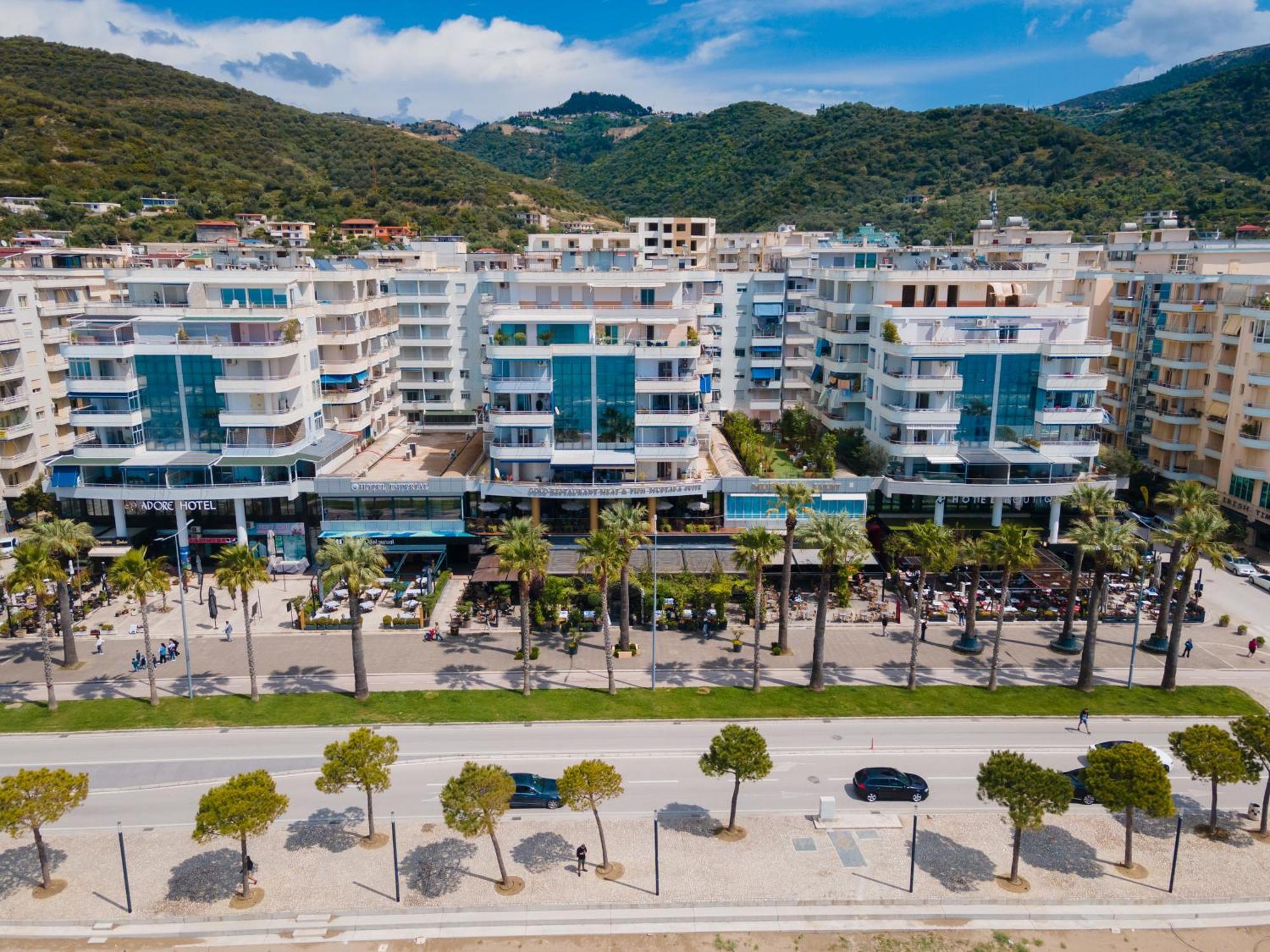 Mustafa Suites Vlorë Buitenkant foto