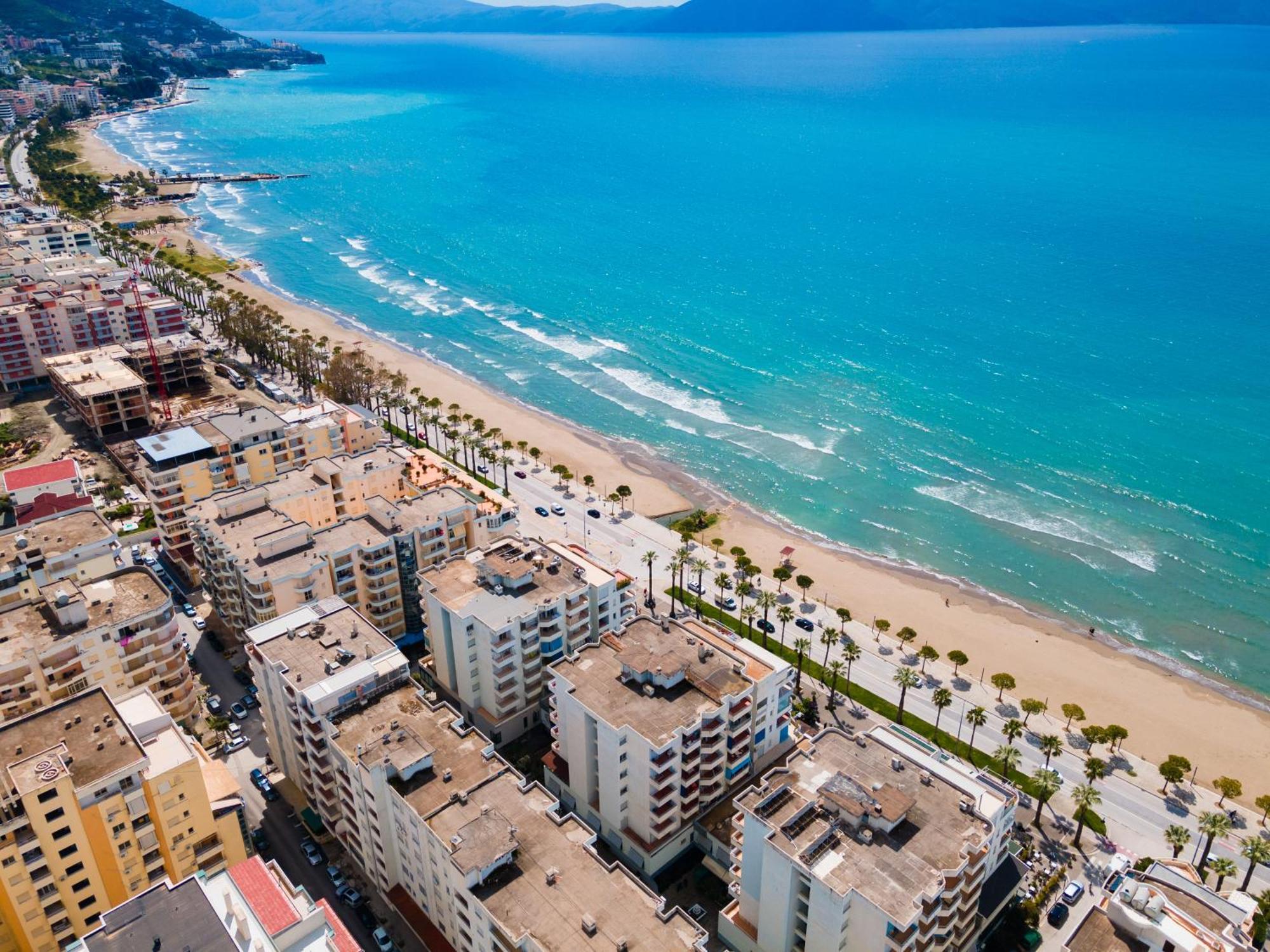 Mustafa Suites Vlorë Kamer foto
